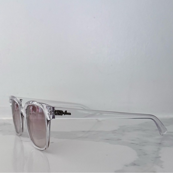 Ray-Ban Transparent Square Unisex Sunglasses Model RB4323 Gradient Lenses​ - Picture 5 of 12